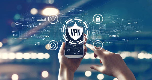 Mobile VPN setup interface